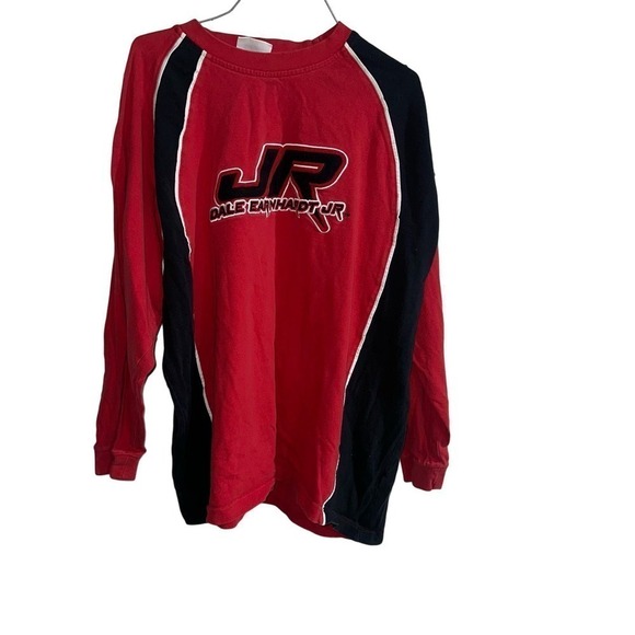 Dale Earnhardt Jr #8 Red Long Sleeve Shirt Chase Authentics - Picture 1 of 5
